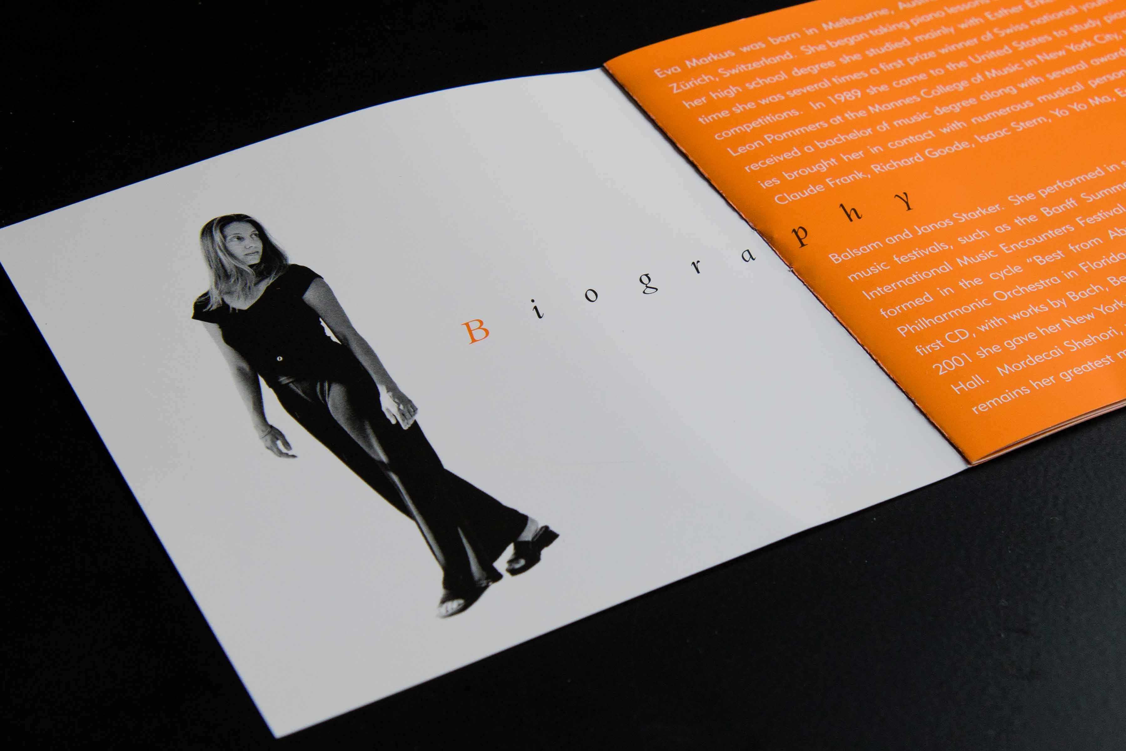 Eva composing at the piano